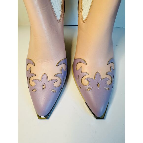 NWOB Steve Madden Pink Multi Cowgirl Western Festival Boots. Retails for $178! - Picture 3 of 7
